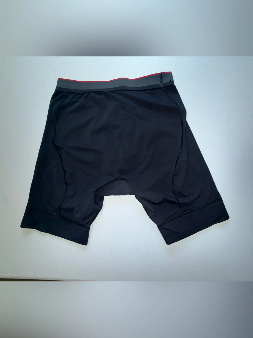 All In Motion Men’s Boxer Briefs Small Black Athletic Underwear 5” Inseam